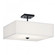 Semi Flush 3Lt (2|43693BK)