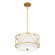 Pendant/Semi Flush 3Lt (2|52074CLG)