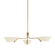 Sacramento Chandelier (52|F8143-PBR/SSD)
