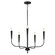 Vela-Single-Tier Chandelier (19|24815BK)