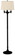 Lancaster Six-Way Floor Lamps (34|L800-BLK)