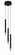 Wand - LED 3 Light Pan Pendant (77|P5400-691-L)