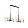 Linear Chandelier 10Lt (2|52503BK)