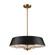 Pendant/Semi Flush 4Lt (2|52543BK)