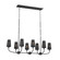 Linear Chandelier 8Lt (2|52510BK)