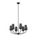 Chandelier 6Lt (2|52508BK)