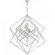 Cubist Large Chandelier (279|KW 5022PN-CG)