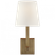 Square Tube Single Sconce (279|SL 2819HAB-L)