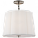 Simple Scallop Large Hanging Shade (279|BBL 5015BZ-L)