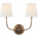 Vendome Double Sconce (279|TOB 2008HAB-L)