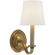 Channing Single Sconce (279|TOB 2120HAB-L)