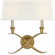 Cross Bouillotte Large Sconce (279|CHD 1191AB-L)