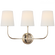Vendome Triple Sconce (279|TOB 2009PN-L)