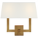 Square Tube Double Sconce (279|SL 2820HAB-L2)