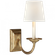 Flemish Single Sconce (279|CHD 1495GI-L)