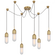 Junio 6-Light Chandelier (279|TOB 5645HAB-FG-6)