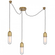 Junio 3-Light Chandelier (279|TOB 5645HAB-FG-3)