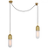 Junio 2-Light Chandelier (279|TOB 5645HAB-FG-2)