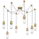 Junio 8-Light Chandelier (279|TOB 5645HAB-CG-8)