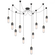 Junio 10-Light Chandelier (279|TOB 5645BZ/HAB-FG-10)