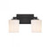 Whitney 2-Light Bathroom Vanity Light in Matte Black (128|8-7710-2-BK)