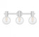 Wright 3-Light Bathroom Vanity Light in Chrome (128|8-3076-3-11)