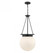 Manor 3-Light Pendant in Matte Black (128|7-3901-3-89)