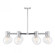 Wright 8-Light Chandelier in Chrome (128|1-3074-8-11)