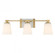 Darby 3-Light Bathroom Vanity Light in Warm Brass (128|8-6901-3-322)