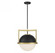 Carlysle 1-Light Pendant in Matte Black with Warm Brass Accents (128|7-4600-1-143)