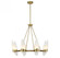 Nouvel 8-Light Chandelier in Warm Brass (128|1-5502-8-322)