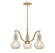 Adams 3-Light Chandelier in Warm Brass (128|1-4418-3-322)