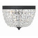 Nola 11.5'' Black Forged Flush Mount (205|NOL-312-BF-CL-MWP)