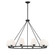 Keenan 10 Light Matte Black Chandelier (205|KEE-A3009-MK)