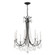 Karrington 26'' Matte Black Chandelier (205|KAR-90908-MK-CL-MWP)