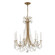 Karrington 26'' Aged Brass Chandelier (205|KAR-90908-AG-CL-MWP)
