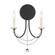 Delilah 2 Light Matte Black Sconce (205|DEL-90802-MK)