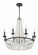 Bella 26'' Matte Black Chandelier (205|BLA-10668-MK)