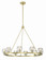 Aragon 36'' LED Soft Brass Chandelier (205|ARA-10265-SB)