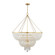Rylee 48.5'' Antique Gold Chandelier (205|614-GA)