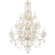 Traditional Crystal 38'' Hand Cut Crystal Polished Brass Chandelier (205|1157-PB-CL-MWP)