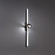 Loophole Bath and Wall Light (1357|WS-61326-30-BK)