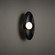 GLAMOUR 18IN SCONCE 3500K 3CCT (1357|WS-53318-35-BK)