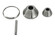 Maverick LED Custom Finish Kit in Brushed Steel (6|MCFKLED-BS)