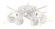 North Fork by Robin Baron - 6 Light flush Mount in Sand White Finish (10|5904-655)