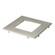 Direct-to-Ceiling Slim Decorative Trim 6 inch Square Brushed Nickel (2|DLTSL06SNI)