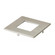 Direct-to-Ceiling Slim Decorative Trim 4 inch Square Brushed Nickel (2|DLTSL04SNI)