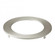 Direct-to-Ceiling Slim Decorative Trim 5 inch Round Brushed Nickel (2|DLTSL05RNI)