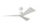 Adler 52-inch indoor/outdoor Energy Star ceiling fan in matte white finish with matte white blades (6|3ADR52RZW)