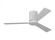 Rozzen 44-inch indoor/outdoor Energy Star hugger ceiling fan in matte white finish (6|3RZHR44RZW)
